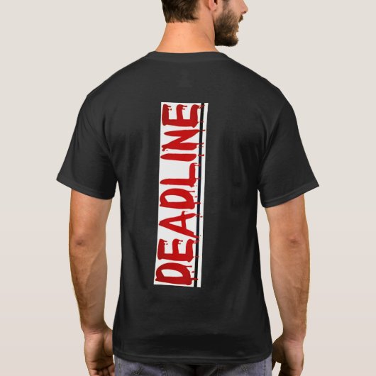 "Die Frist" T-Shirt (Rückseite)