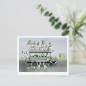 Die Frogy Fliver Omnibus-Postkarte Postkarte (Stehend Vorderseite)