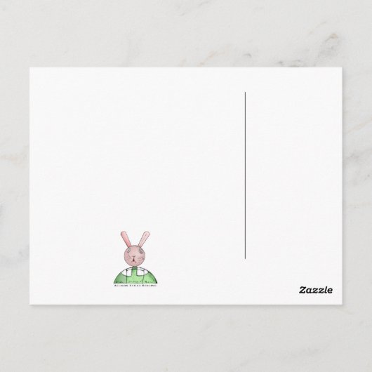 Die Frogy Fliver Omnibus-Postkarte Postkarte (Rückseite)