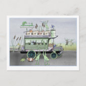 Die Frogy Fliver Omnibus-Postkarte Postkarte (Vorderseite)