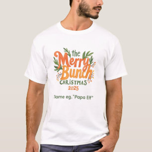 Die Frohe Bande – Retro-Familien-Weihnachts-Shirt T-Shirt