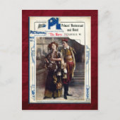 Die frohe Witwe Postkarte (Vorderseite)