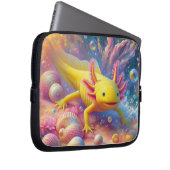 Die fröhliche Axolotl Laptopschutzhülle (Vorne Rechts)
