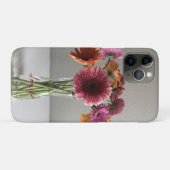 Die fröhliche Gerbera Blume + Individuelle Name Case-Mate iPhone Hülle (Rückseite (Horizontal))