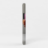 Die fröhliche Gerbera Blume + Individuelle Name Case-Mate iPhone Hülle (Hinten/Rechts)