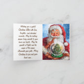 Die fröhliche Nachricht des Weihnachtsmanns: Weihn (Innenseite)