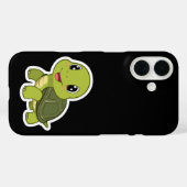 Die fröhliche Schildkröte, die nie überstürzt hat Case-Mate iPhone Hülle (Rückseite (Horizontal))