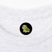 Die fröhliche Schildkröte, die nie überstürzt hat Etiketten (Befestigt)