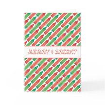 Die fröhliche und helle Crayon Ferienkarte