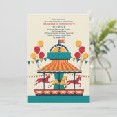 Die fröhliche und umfassende Einladung (Stehend Vorderseite)