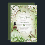 Die Froschprinz-Märchenprinzessin Sweet 16 Einladung<br><div class="desc">*~*~*~* Ein Märchen-Traum wird wahr. Ihr besonderer Tag verdient ein ganz besonderes Einladungs-Design. Ich habe viel Zeit und Mühe darauf verwendet, diese Einladung zu entwerfen, und ich bin damit in LIEBE. Ich hoffe, du bist auch! Diese elegante Geburtstagseinladung bietet so viele schöne Bäder Blumen und Fauna. Gold Glam Dragonfly und...</div>