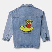 Die Froschprinzessin Jeansjacke (Rückseite)