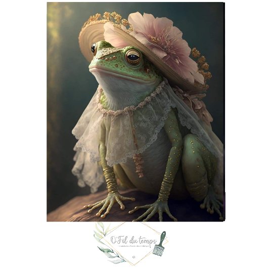 Die Froschprinzessin Seidenpapier