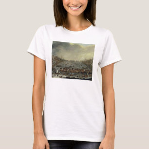 Die Frost-Messe des Winters von 1683-4 auf dem T-Shirt