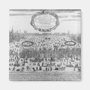 Die Frost-Messe des Winters von Themse Magnet