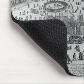 Die Frost-Messe des Winters von Themse Mousepad (Ecke)
