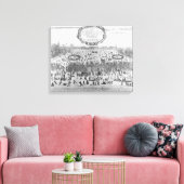 Die Frostmesse im Winter der Themse Leinwanddruck (Insitu (Wohnzimmer))