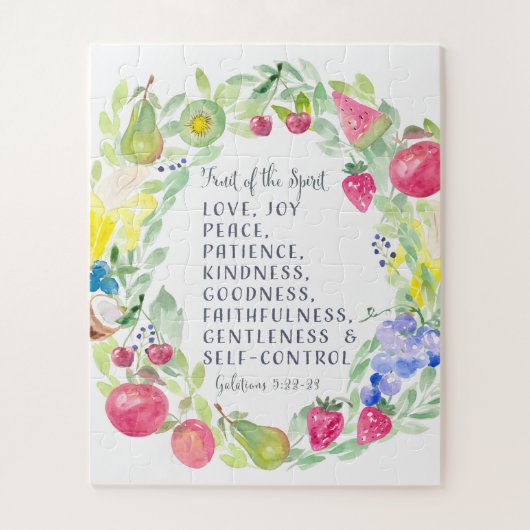 Die Frucht der Christlichen Kunst Puzzle (Vertikal)