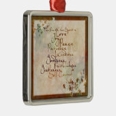 Die Frucht des Geist-Metal-Ornaments Ornament Aus Metall (Rechts)