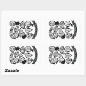 Die Frucht des Geistes - Christlich Rechteckiger Aufkleber (Blatt)