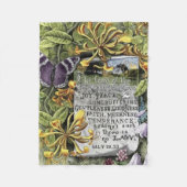 Die Frucht des Geistes Fleecedecke (Vorderseite)