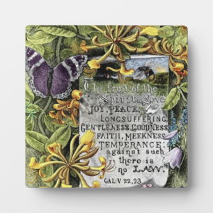 Die Frucht des Geistes Fotoplatte