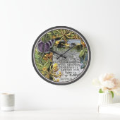 Die Frucht des Geistes Große Wanduhr (Zuhause)