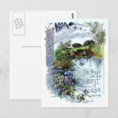 Die Frucht des Geistes ist Liebe Postkarte (Vorne/Hinten)