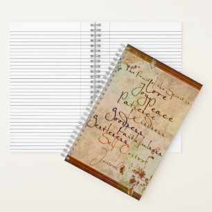 Die Frucht des Geistes Journal Notizblock