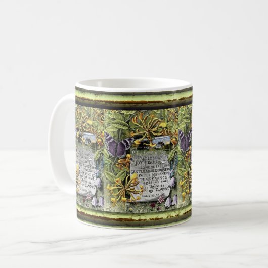 Die Frucht des Geistes Kaffeetasse (Vorderseite Links)