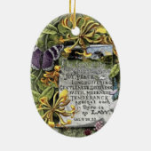 Die Frucht des Geistes Keramik Ornament (Hinten)