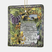 Die Frucht des Geistes Keramikornament (Links)