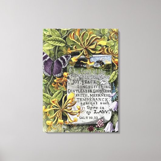 Die Frucht des Geistes Leinwanddruck (Vorderseite)