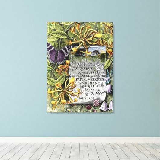 Die Frucht des Geistes Leinwanddruck (Insitu (Holzboden))