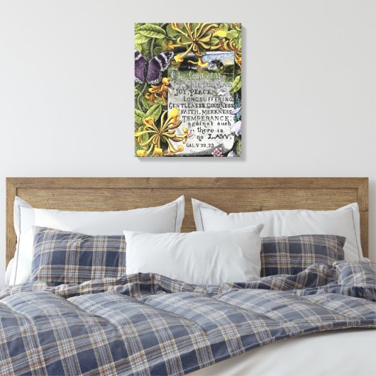 Die Frucht des Geistes Leinwanddruck (Insitu (Schlafzimmer))
