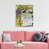 Die Frucht des Geistes Leinwanddruck (Insitu (Wohnzimmer))