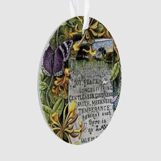 Die Frucht des Geistes Ornament (Vorderseite)