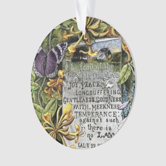 Die Frucht des Geistes Ornament (Vorderseite)