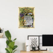 Die Frucht des Geistes Poster (Heimbüro)