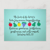 Die Frucht des Geistes... Postkarte (Vorderseite)