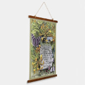 Die Frucht des Geistes Wandteppich Mit Holzrahmen (Gewinkelt)