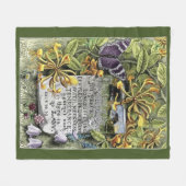 Die Frucht des Spirit Fleece Blanket (Vorderseite (Horizontal))