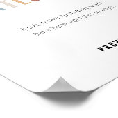 Die Frucht des Spirituosenplakats sanft Poster (Ecke)