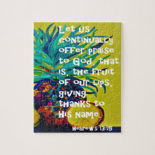 Die Frucht unserer Lippen Puzzle