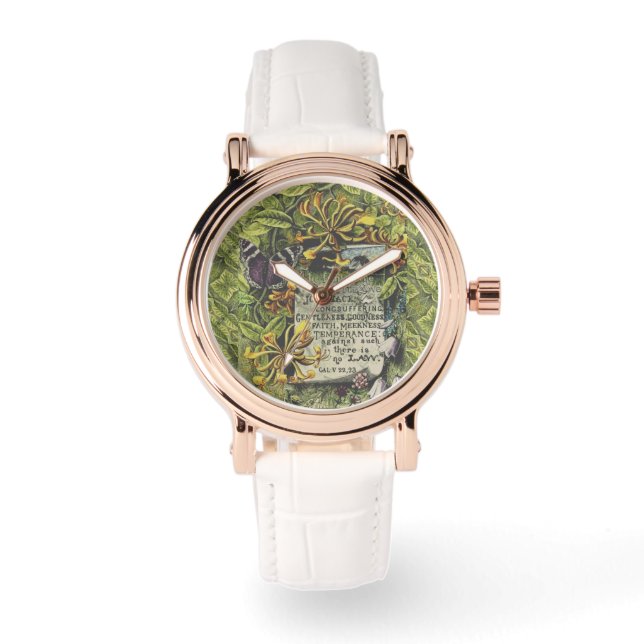 Die Früchte der Geistesschau Armbanduhr (Vorderseite)