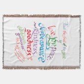 Die Früchte des Geist-Bibelverses Decke (Vorderseite)