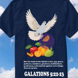 Die Früchte des Geistes - Bibel T-Shirt