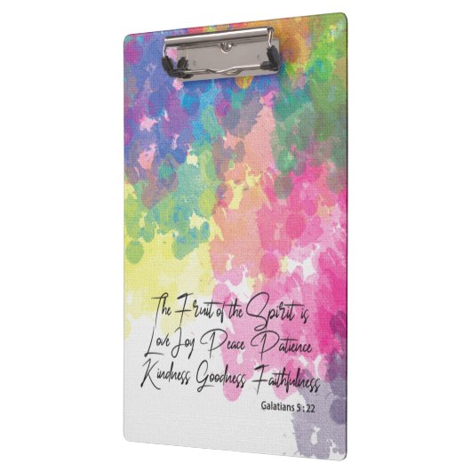 Die Früchte des Geistes - Galaten 5 Klemmbrett (Links)