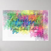 Die Früchte des Geistes - Galaten 5 Poster (Vorne)