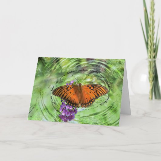 Die Früchte des Geistes Karte (Vorderseite)